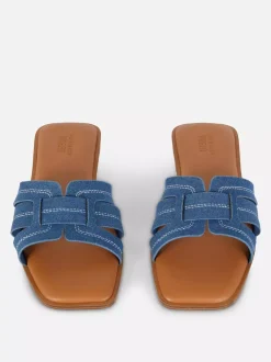 Primark Sandały<Sandały typu mule z jeansu
