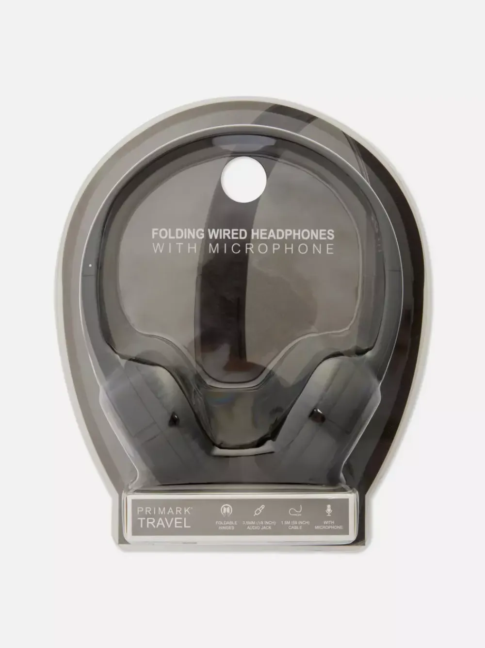 Primark Słuchawki<Składane słuchawki przewodowe