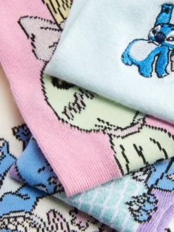 Dzieci Primark Skarpety I Rajstopy<Skarpety do kostki ze Stichem Disneya, 4 pary