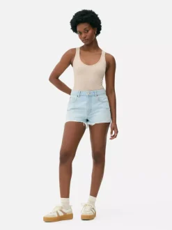 Primark Szorty<Spodenki jeansowe z przetarciami