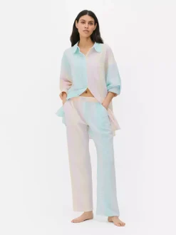 Primark Spodnie Od Piżamy<Spodnie od piżamy z tkaniny seersucker