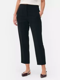 Primark Spodnie I Legginsy<Spodnie w prążki z wysokim stanem i motywem Sticha