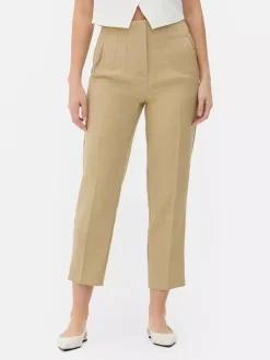 Primark Spodnie I Legginsy<Spodnie w prążki z wysokim stanem i motywem Sticha