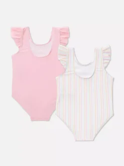 Primark Stroje Kąpielowe I Plażowe<Stroje kąpielowe z falbanką, 2 szt.