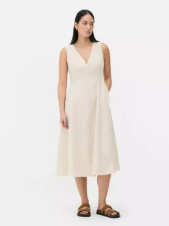 Primark Sukienki<Sukienka bez rękawów z dekoltem w serek The Edit