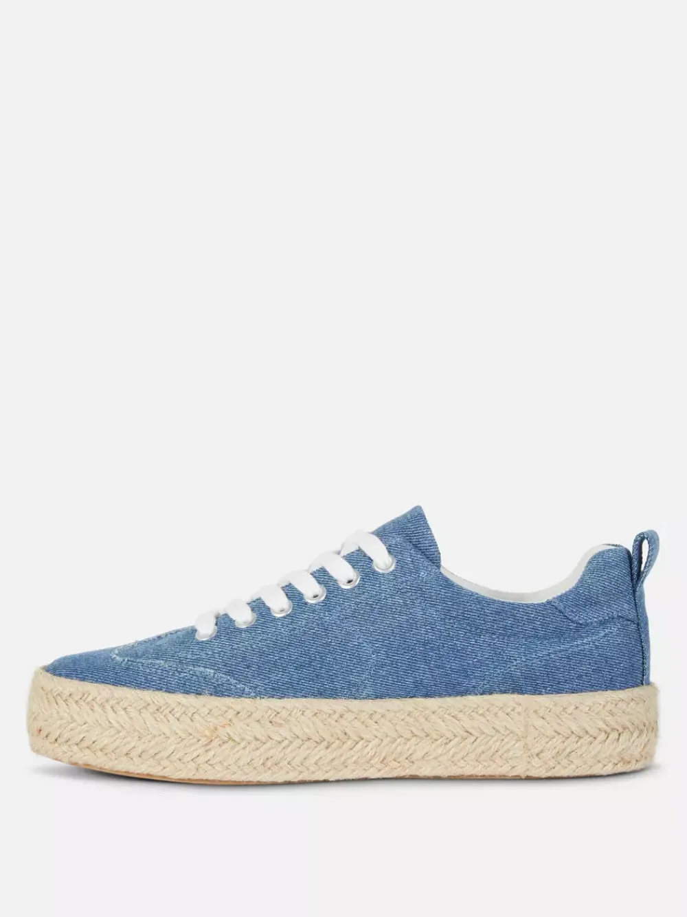 Primark Płaskie Buty<Sznurowane espadryle z juty
