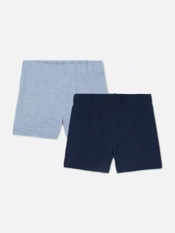 Primark Szorty<Szorty o nieregularnym splocie, 2 pary