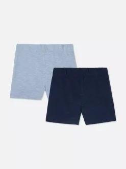 Primark Szorty<Szorty o nieregularnym splocie, 2 pary