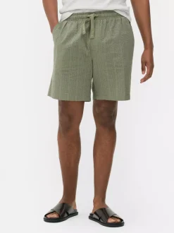 Primark Szorty<Szorty z tkaniny seersucker, część zestawu