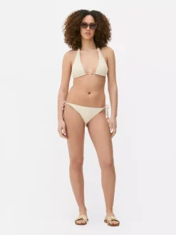 Primark Stroje Kąpielowe I Plażowe<Szydełkowa góra od bikini wiązana przy szyi