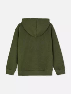 Dzieci Primark Bluzy<Teksturowana bluza z kapturem i zapięciem na zamek