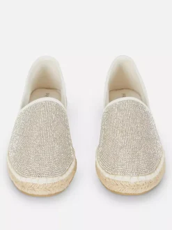 Primark Płaskie Buty<Teksturowane espadryle ze sztucznej skóry