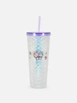 Primark Filiżanki I Kubki<Teksturowany kubek ze słomką i motywem Hello Kitty