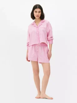 Primark Spodnie Od Piżamy<Tkane szorty od piżamy w paski