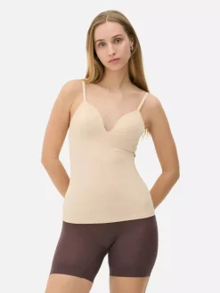 Primark Bielizna Modelująca<Top na ramiączkach z wbudowanym biustonoszem
