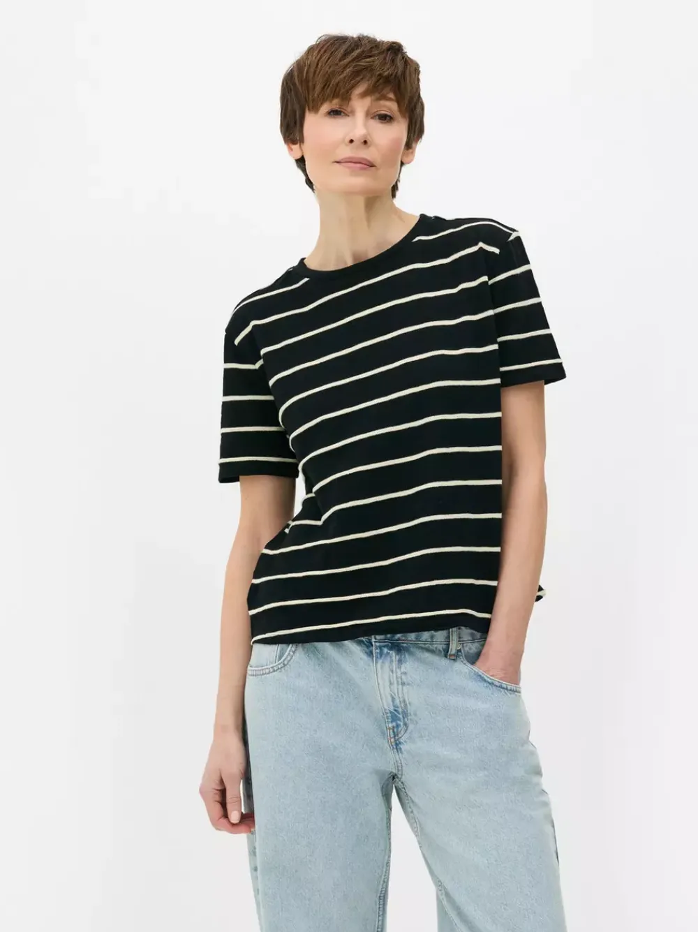 Primark Topy I T-Shirty<Top z krótkim rękawem i teksturowanymi paskami