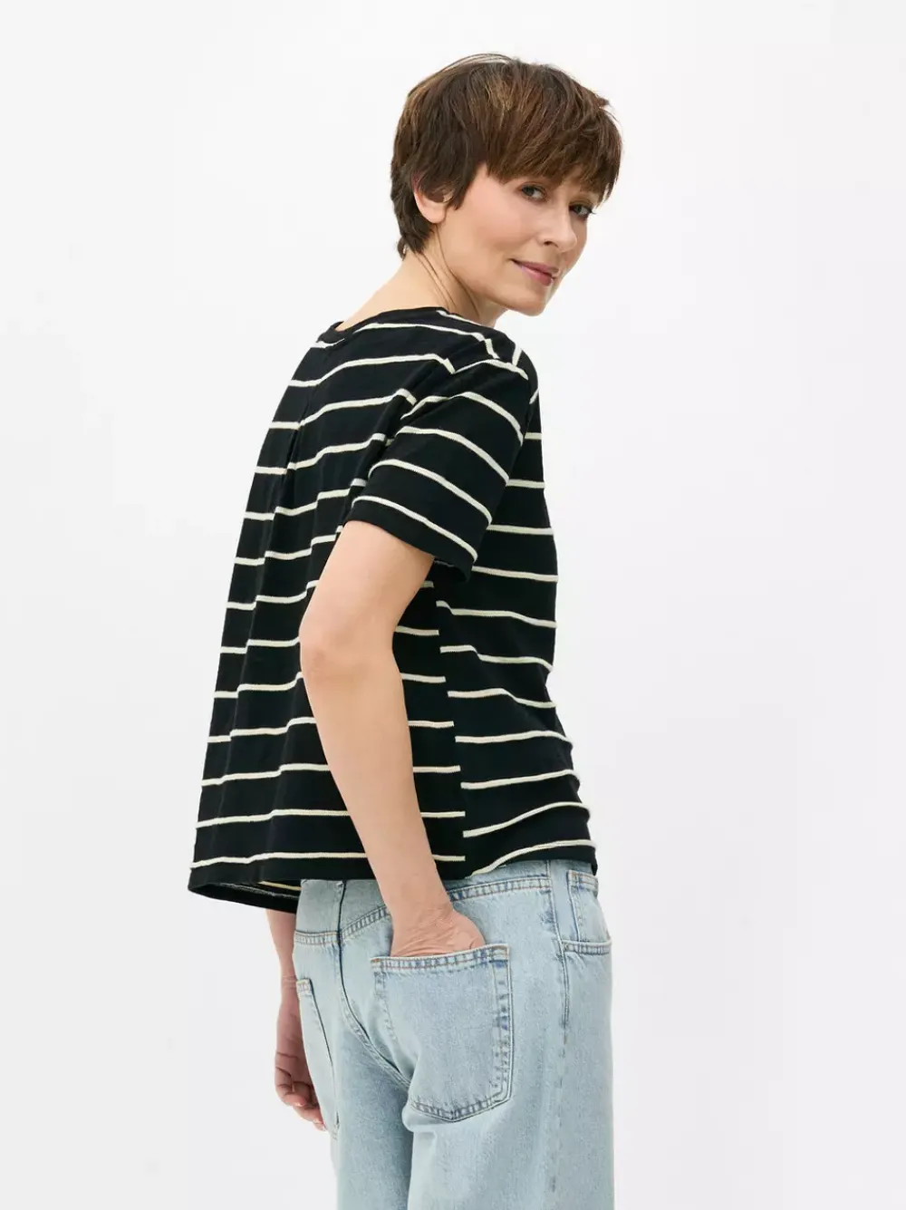 Primark Topy I T-Shirty<Top z krótkim rękawem i teksturowanymi paskami