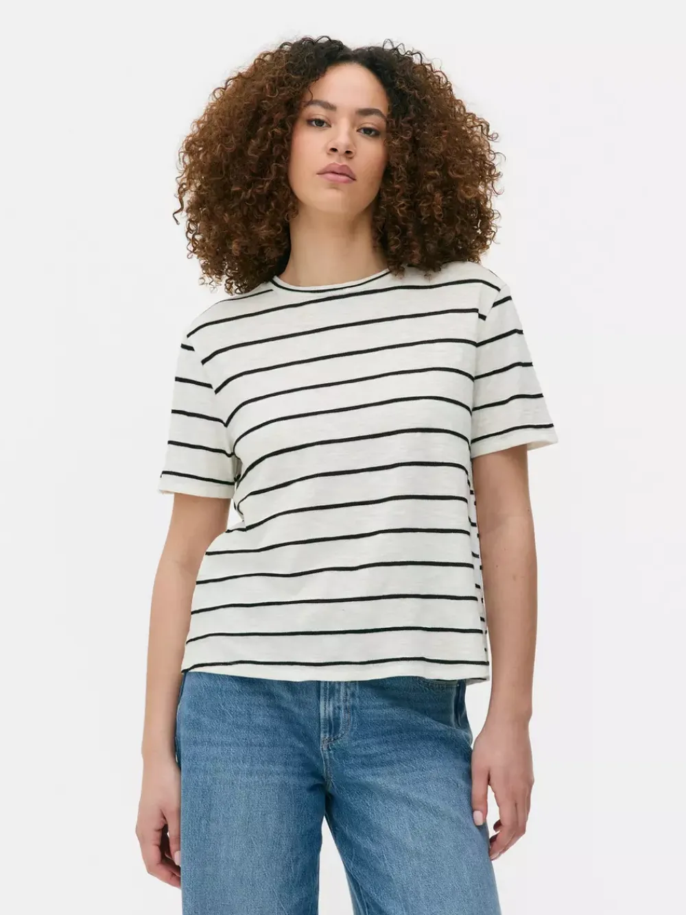 Primark Topy I T-Shirty<Top z krótkim rękawem i teksturowanymi paskami
