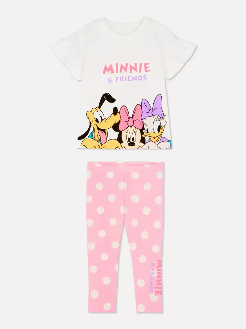 Primark Komplety I Gotowe Stroje<T-shirt i spodnie z motywem Disneya, komplet