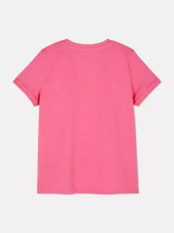 Dzieci Primark Topy I T-Shirty<T-shirt o nieregularnym splocie z krótkim rękawem