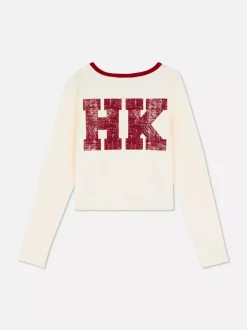 Dzieci Primark Topy I T-Shirty<T-shirt z długim rękawem i nadrukiem Hello Kitty