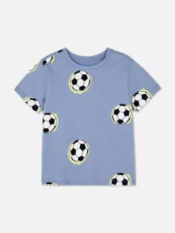 Dzieci Primark Topy I T-Shirty<T-shirt z krótkim rękawem i motywem ciężarówek