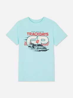 Dzieci Primark Topy I T-Shirty<T-shirt z krótkim rękawem i nadrukiem