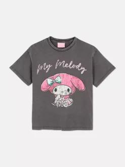 Dzieci Primark Topy I T-Shirty<T-shirt z motywem My Melody z Hello Kitty