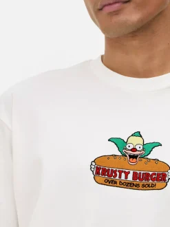 Primark Topy I T-Shirty<T-shirt z nadrukiem Krusty'ego z Simpsonów
