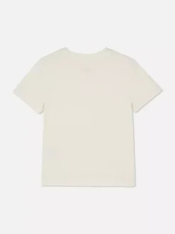 Dzieci Primark Topy I T-Shirty<T-shirt z okrągłym dekoltem i teksturowanym motywem