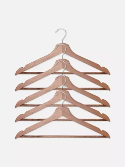 Primark Półki I Wieszaki Ścienne<Wieszaki drewniane, 5 szt.