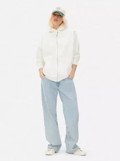 Primark Odzież Domowa I Na Siłownię|Bluzy<Zapinana na zamek bluza oversize z kapturem