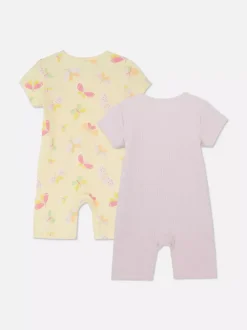 Primark Komplety I Gotowe Stroje<Zapinane na zamek pajacyki, 2 szt.