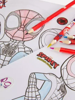 Dzieci Primark Artykuły Plastyczne<Zestaw przyborów z motywem Spider-Mana Marvela