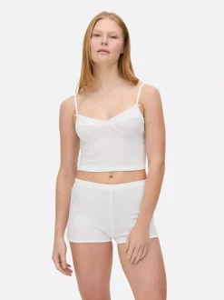 Primark Góry Od Piżamy<Ażurowy top od piżamy na ramiączkach