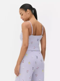 Primark Góry Od Piżamy<Ażurowy top od piżamy na ramiączkach Hello Kitty