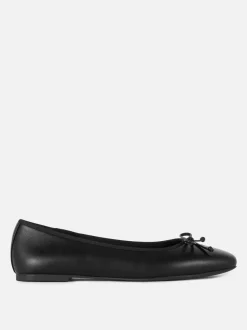 Primark Płaskie Buty<Baleriny na płaskiej podeszwie z kokardką