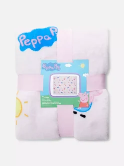 Primark Koce I Narzuty<Bardzo miękka narzuta z motywem Świnki Peppy