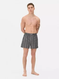 Primark Piżamy<Bawełniane spodenki piżamowe w paski