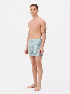 Primark Piżamy<Bawełniane spodenki piżamowe w paski