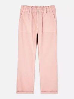 Primark Jeansy<Bawełniane spodnie typu paper bag