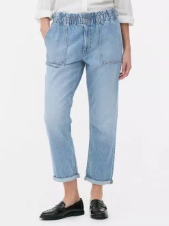 Primark Jeansy<Bawełniane spodnie typu paper bag