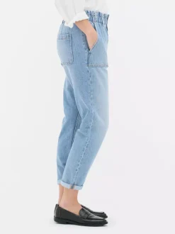 Primark Jeansy<Bawełniane spodnie typu paper bag
