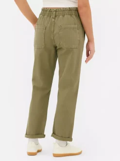 Primark Jeansy<Bawełniane spodnie typu paper bag