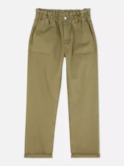 Primark Jeansy<Bawełniane spodnie typu paper bag