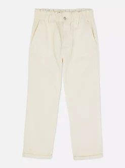 Primark Jeansy<Bawełniane spodnie typu paper bag