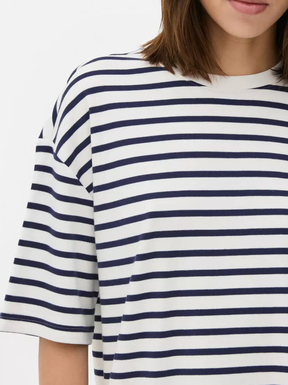 Primark Topy I T-Shirty<Bawełniany T-shirt o kroju oversize