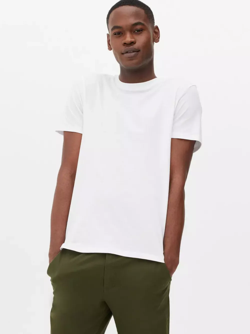 Primark Topy I T-Shirty<Bawełniany T-shirt z okrągłym dekoltem