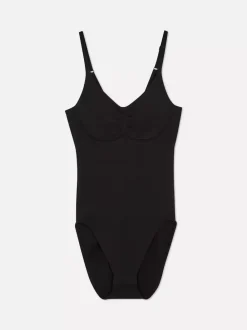 Primark Bielizna Modelująca<Bezszwowe body modelujące z głębokim dekoltem
