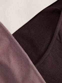 Damskie Primark Majtki Damskie<Bezszwowe figi z wysokim stanem, 3 pary